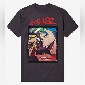 Hot Topic Gorillaz Grey Graphic Tee
